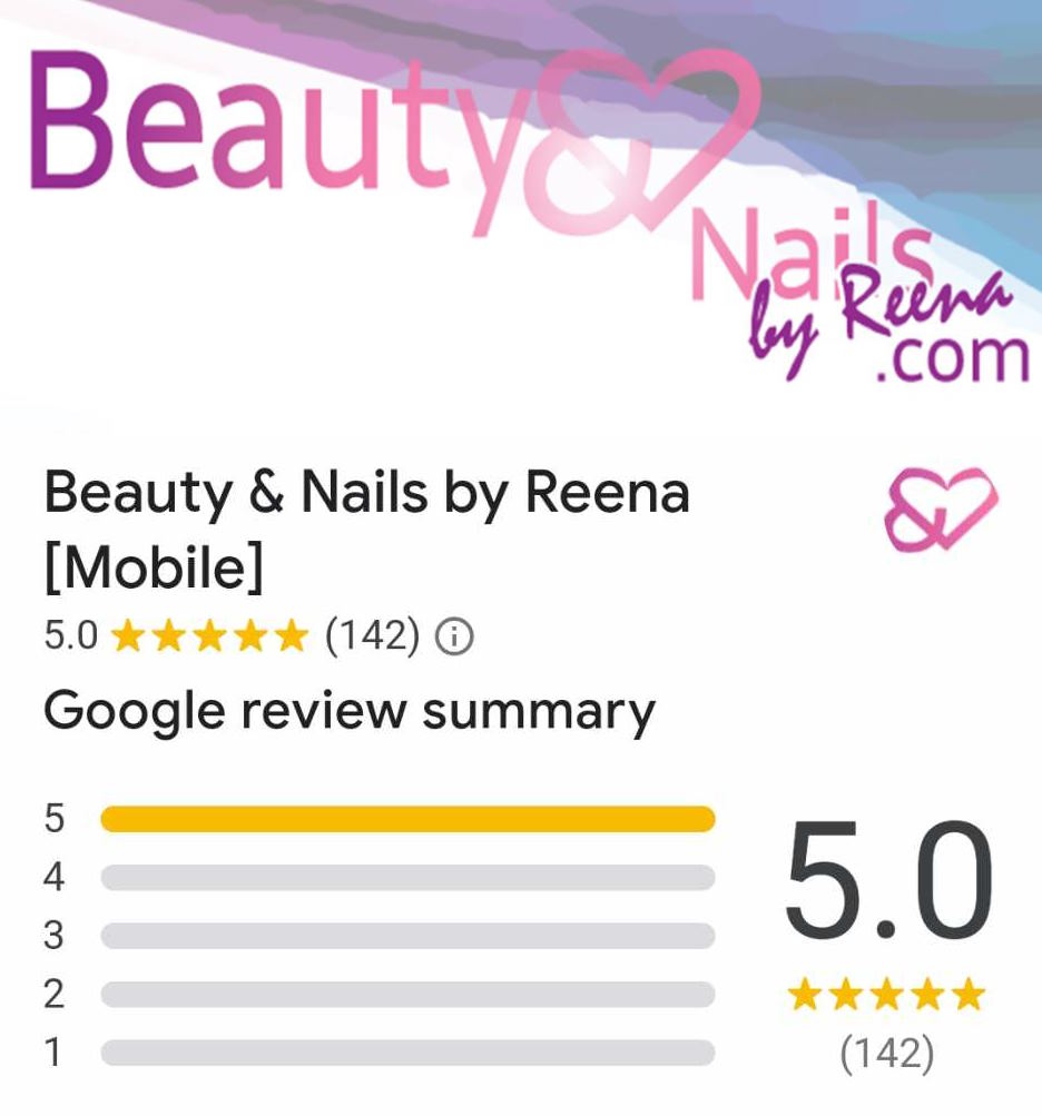 Beauty and Nails by Reena Google reviews